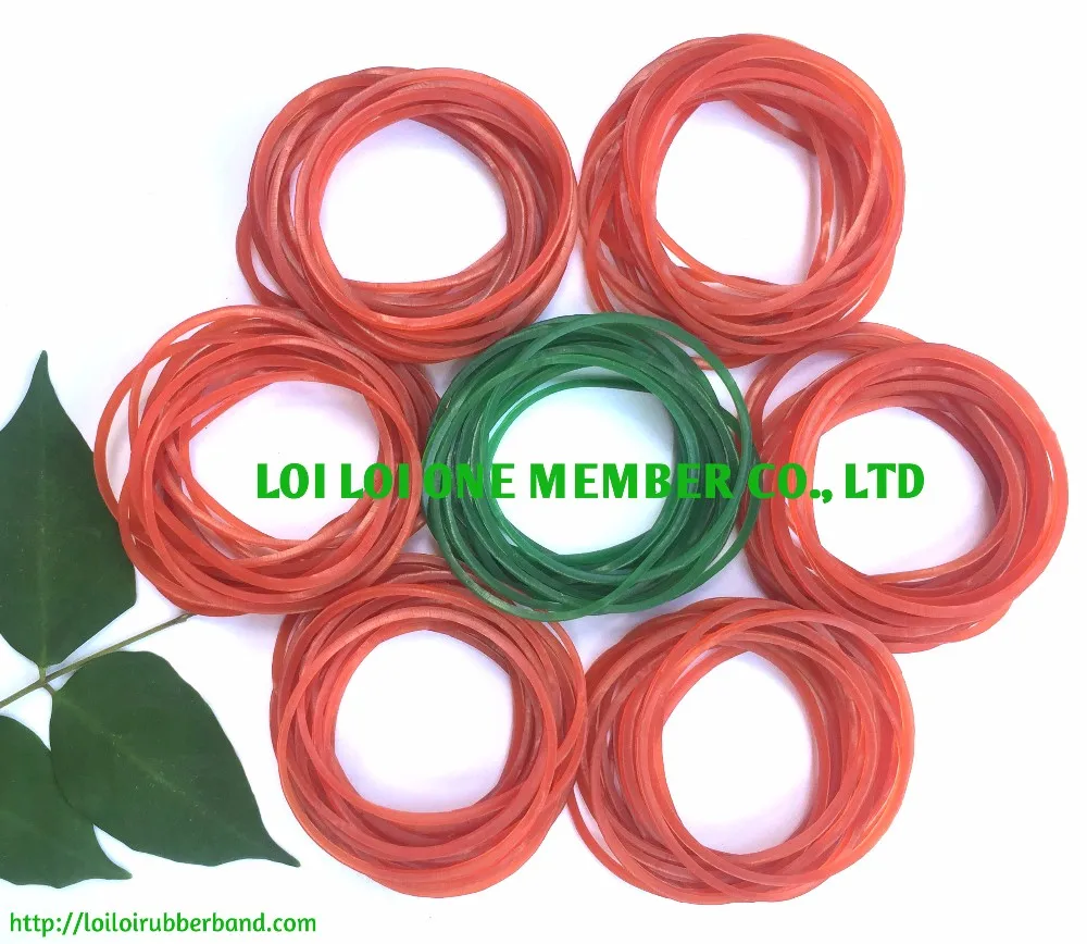 Dia 45mm Natural Rubber Band 70 Quality / Colored Rubber Band Vietnam