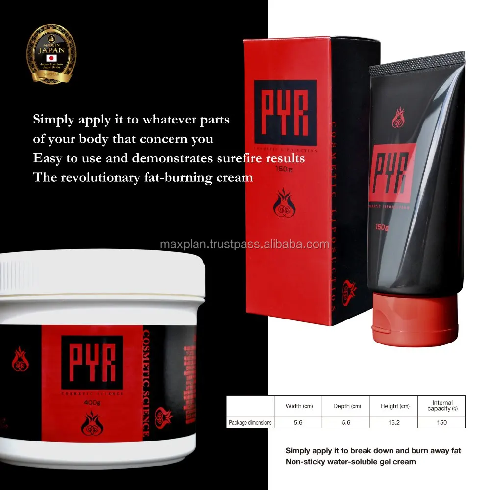 High Quality And Premium Fat Burning Slimming Cream Pyr Cream With Pyr