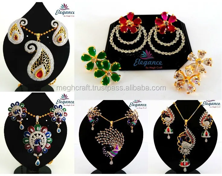 Wholesale Indian Imitation Jewelryindian Rhine Stone Fashion Jewellery