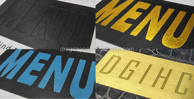 three fold menu
