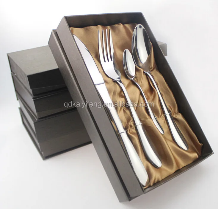 Luxury Custom Cutlery Set Gift Box For 24 Pcs,48pcs,68 Pcs,Etc Buy