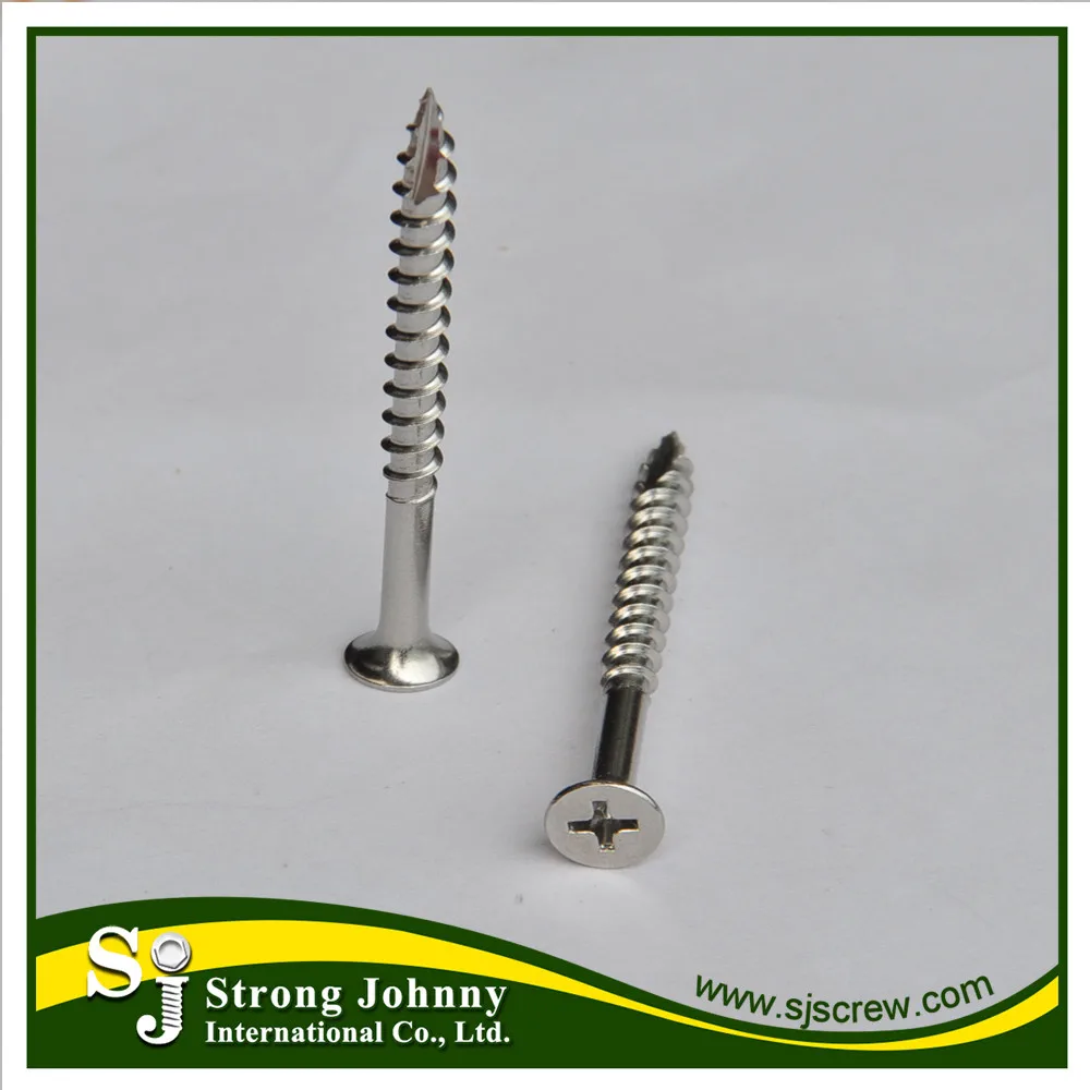 Flat Head Hex Socket Furniture Screw / Confirmat Screw / Wooden