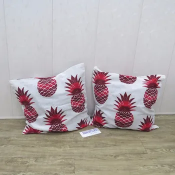 Printed Pineapple Cushion Cover Decorative Pillow Cases Sofa