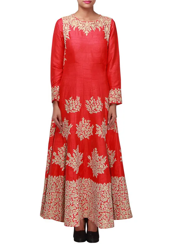 Red Anarkali Dresses 2018 - Buy Red Designer Anarkali Dresses 2018,Red ...