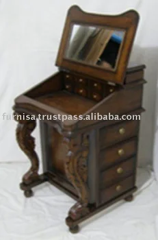 Furnisa Solid Wood Antique Davenport Desk Buy Davenport Desk