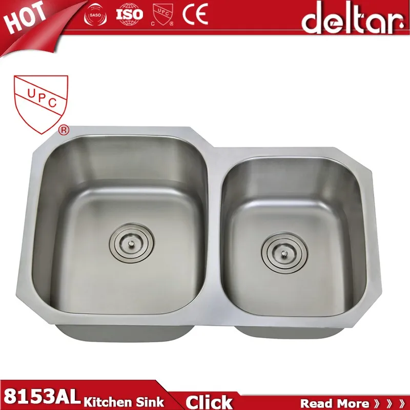 Luxury 304 Stainless Steel Cupc Double Sink America Standard Upc Kitchen Sink Buy America Standard Upc Kitchen Sink Undermount Upc Sink 18 Gauge