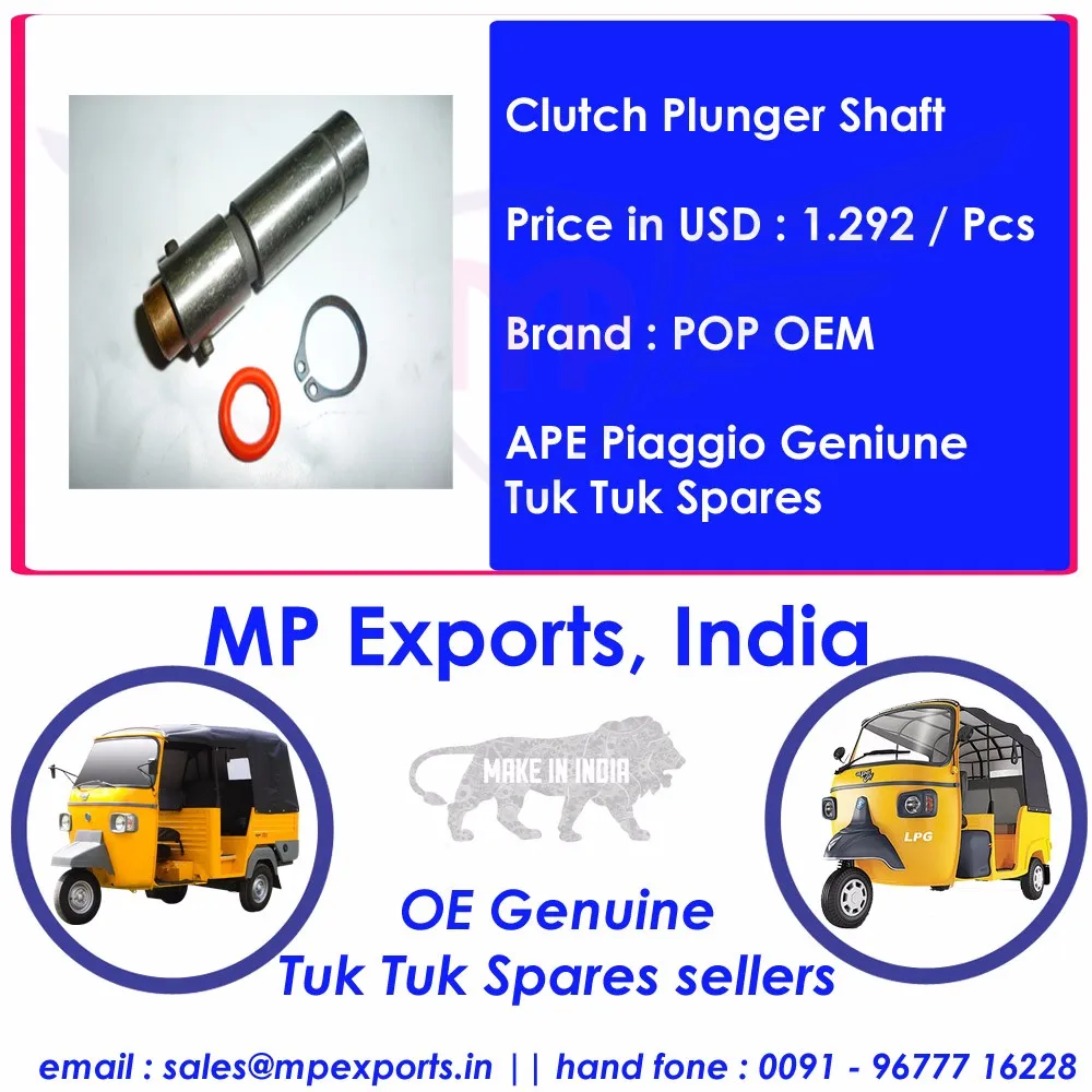 Plunger Shaft For Ape Buy Ape Clutch Plunger Shaft For Sale,Ape Parts