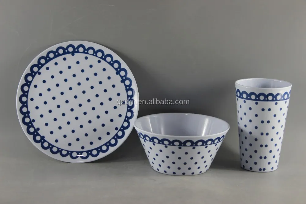 Top Grade Quality Melamine Dinner Set