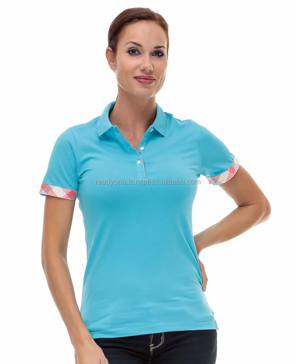 women's fitted polo