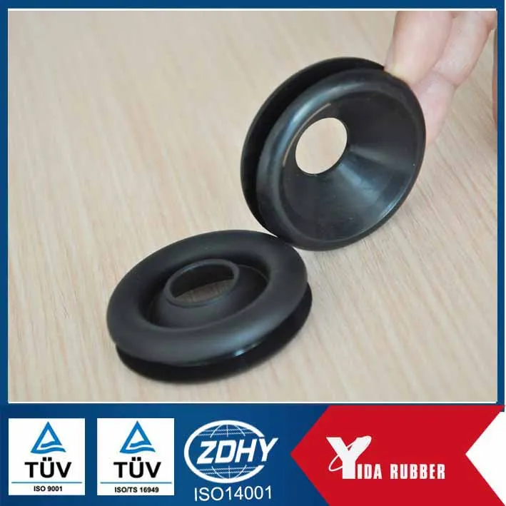 Ts16949 Custom Produced Black Automotive Rubber Cable Cover Car Rubber