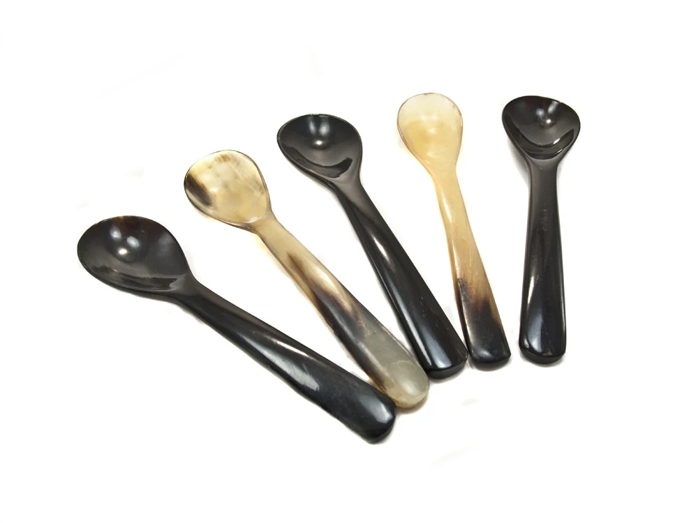 Water Ox Horn Serving Spoon With Long Handle Buy Buffalo Horn Spoons