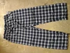 MEN FLANNEL CHECKED YARN DYED EMBROIDERY PANTS STOCK LOT branded closeout
