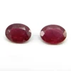 Glass Filled Ruby From Bangkok 6x8mm Cut Oval 1.30Cts Synthetic Lab Created Gemstone for Jewellery IG4533