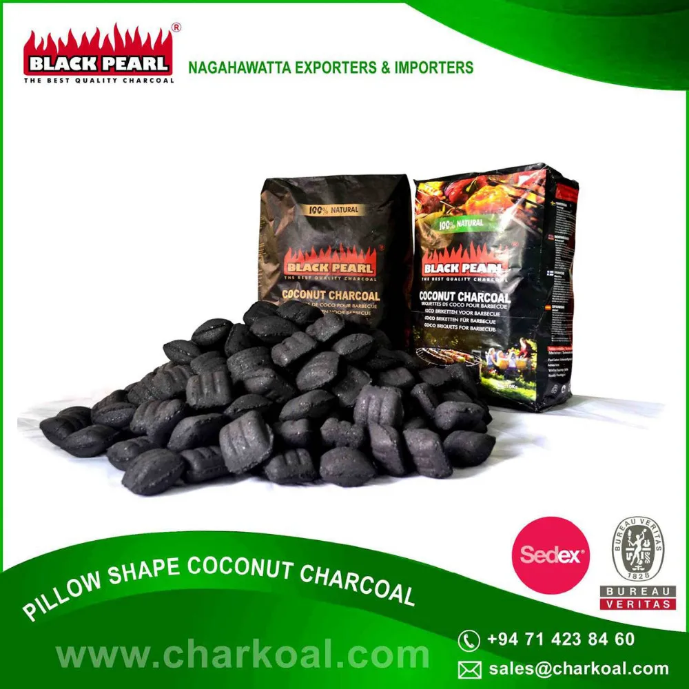 Natural Lump Charcoal Coconut Shell Bbq Charcoal From Certified Factory