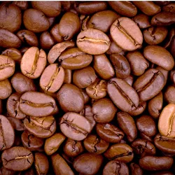 clean coffee beans