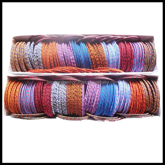 indian silk thread bangles