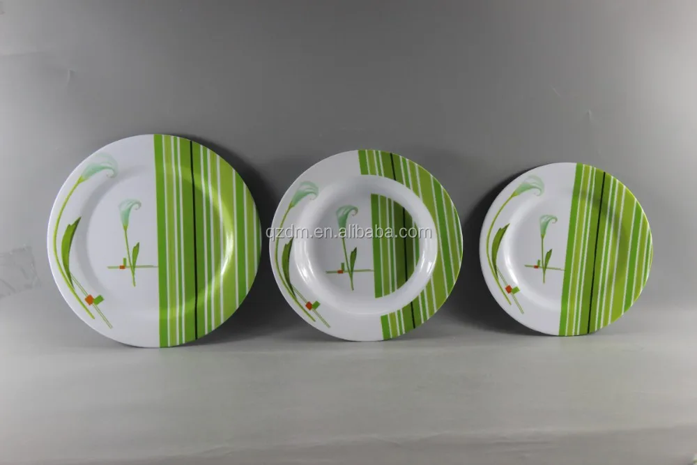 Square Shape Melamine Dinner Plate For Sale