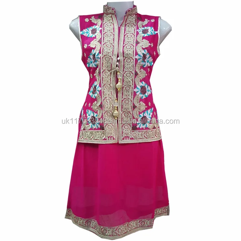 long embroidered frocks