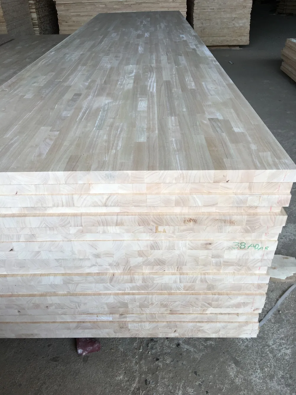 Rubber wood finger joint board/Rubber glued laminated timber