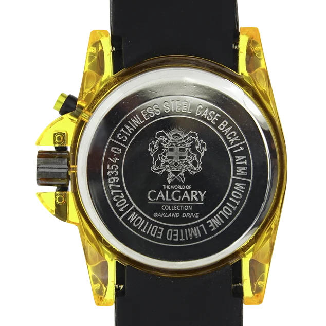 Calgary Relojes Oakland Velocidad Hudson Colección Amarillo Calgary Relojes Oakland Velocidad Hudson Colección Amarillo