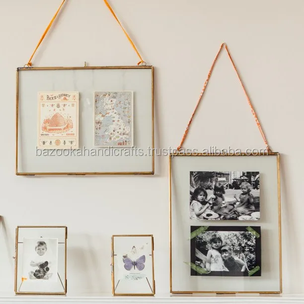 double sided picture frame glass