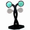 Turkish Work Round Turquise Studs Statement Beautiful Vintage Tops Earing