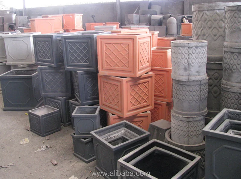 [wholesale] Grc / Gfrc Glass Fibre Reinforced Concrete Pot Lightweight Commercial Planters In