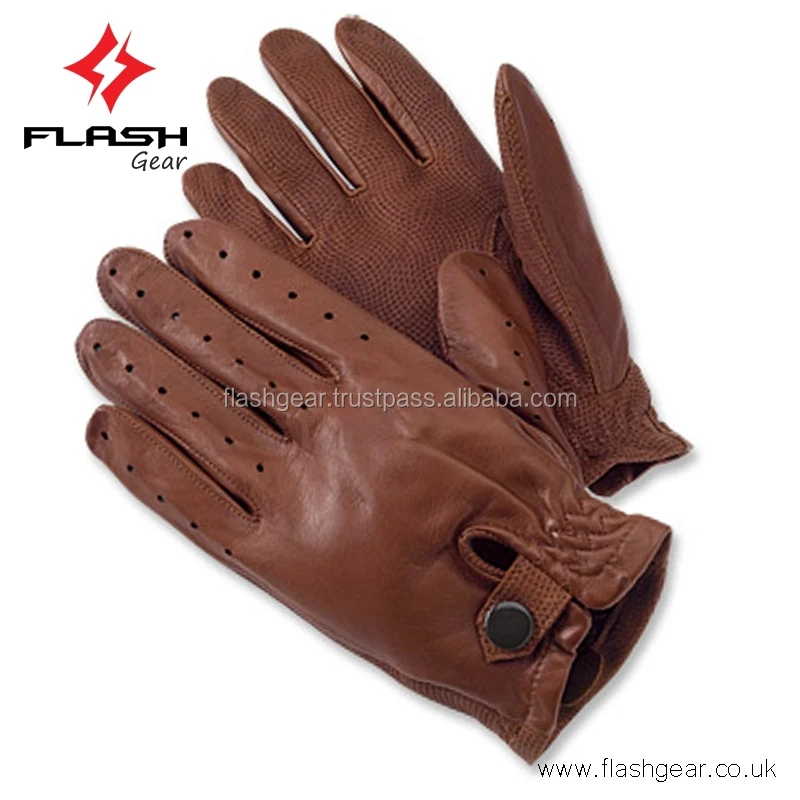 MENS CLASSIC DRIVING GLOVES SOFT CHAUFFEUR REAL LAMBSKIN LEATHER RETRO WINTER UK