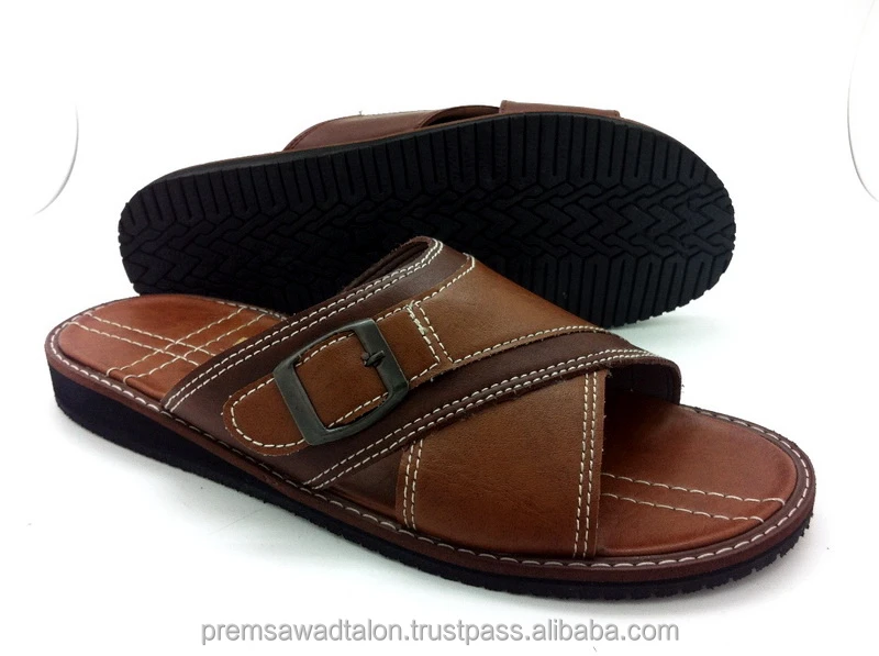 MEN BEACH SLIPPERS AND SANDALS .MADE IN THAILAND SANDALS