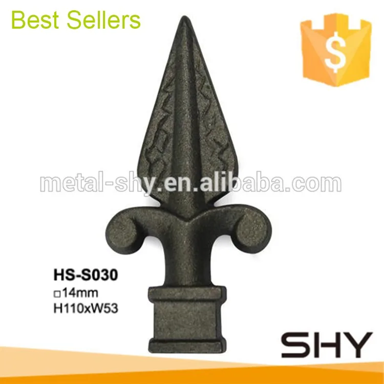 Decorative Ornamental Metal Cast Iron Fence Spearheads.jpg