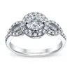 Certified 1.40 CT Round Cut Real & Natural Diamond Wedding/Engagement Ring In 14K Yellow Gold