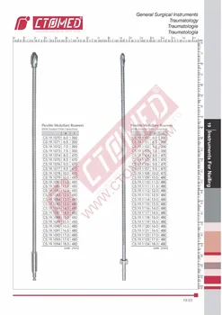 Flexible Medullary Bone Reamers (hudson & Aesculap Connection) - Buy
