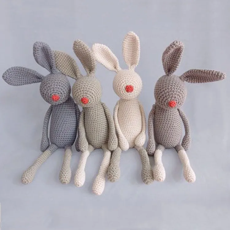 knitted plush toys