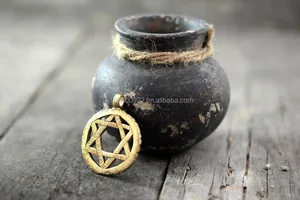 Small Star of david pendant , Judica jewelry , jewish gift , ethiopian Beta israel