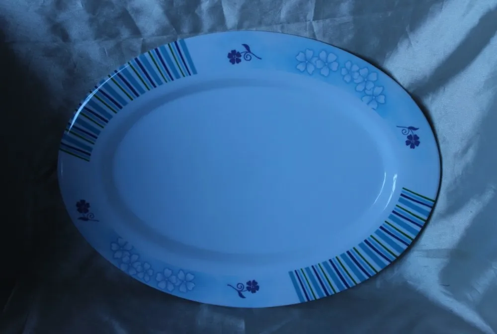14inch melamine fruit salad plate