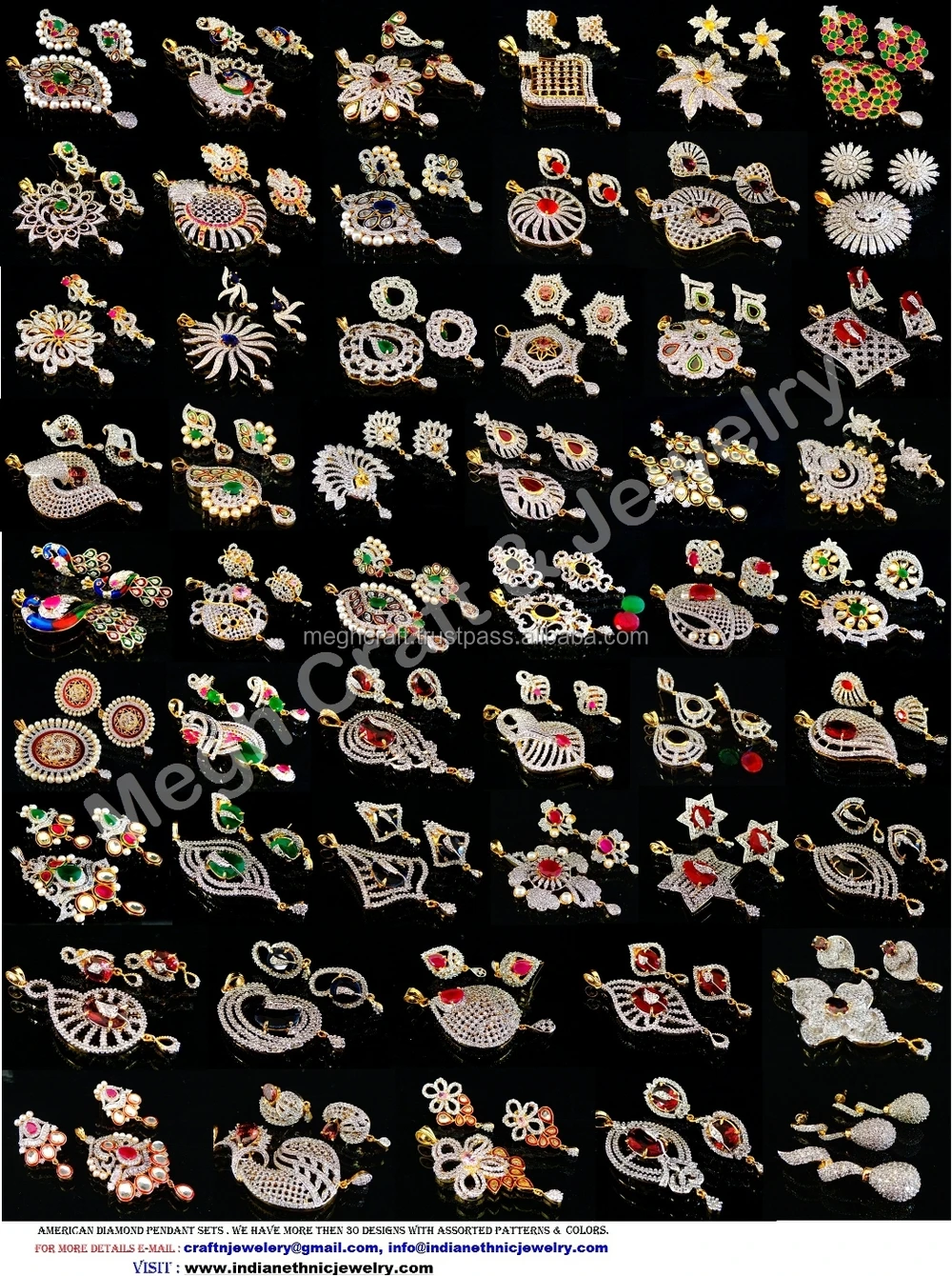 INDIAN TRADITIONAL BOLLYWOOD BRIDAL PARTY WARE HANDMADE FASHIONABLE AD CZ 2.6 BANGLES