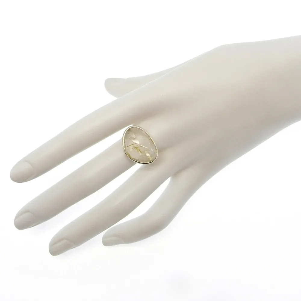 bague or quartz rutile bague or quartz rutile