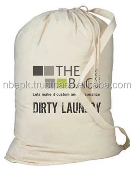 Custom Printed Storage Laundry Bags Cotton Bag Hotel Commercial Product On Alibaba