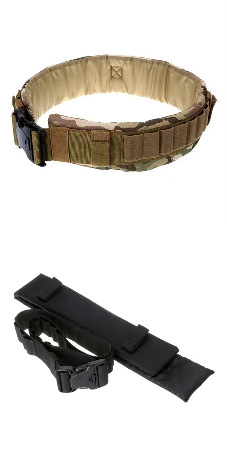 tactical hunting rifle gun 25 holder shell cartridge ammo belt