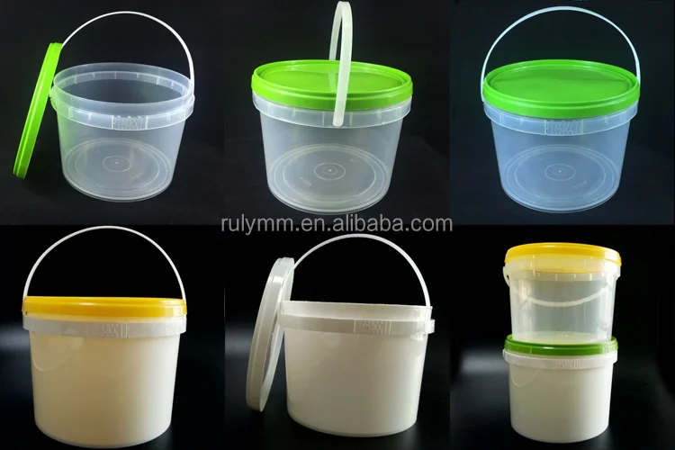 Wholesale Food Grade Cheap Clear 1 Gallon Plastic Bucket Buy Cheap