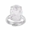 Silver Jewelry Fashionable Jewelry Crystal Stone Women ring