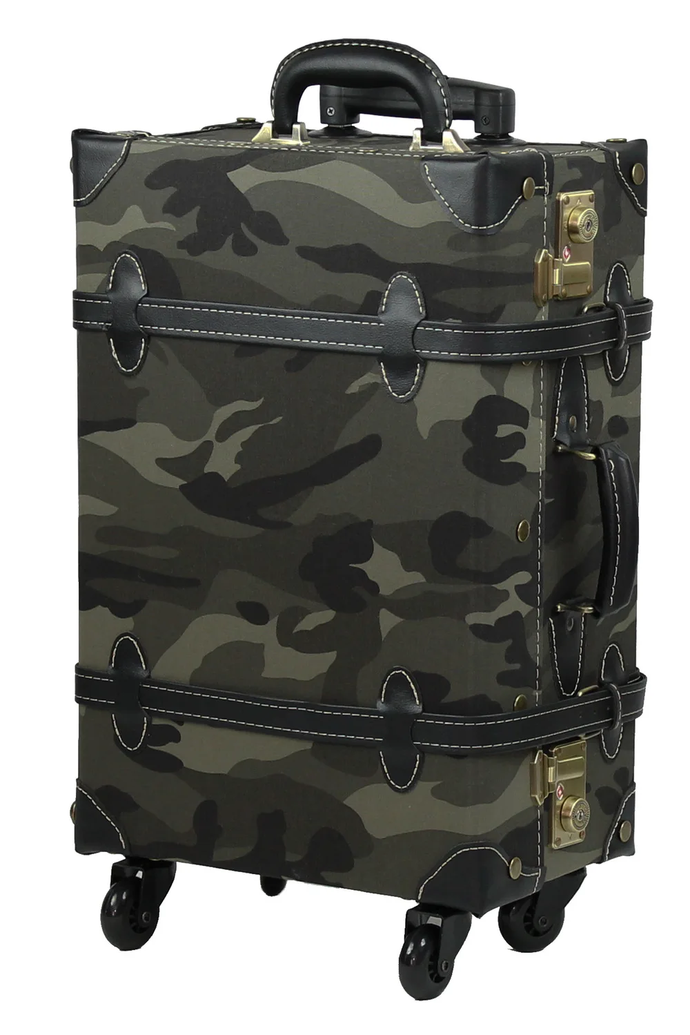 camouflage carry on luggage