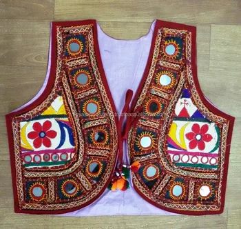 Gujarati Kutchi Embroidery Designer Ladies Waistcoats-jacket-navratri ...