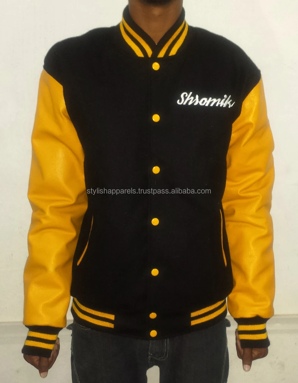 custom satin baseball jackets