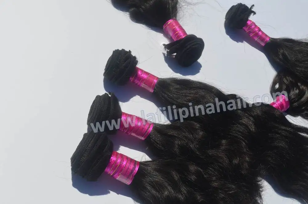 Factory Price Filipino Hair Bundles Extension 100 Unprocessed