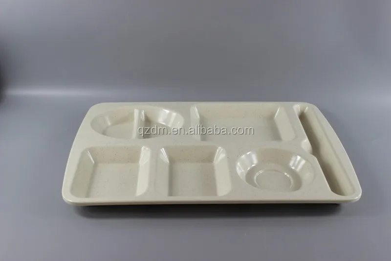 Melamine Divide Dish Plastic Restaurant plate
