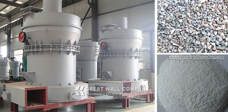 Top quality low price limestone gypsum YGM65 High pressure grinding mill for sale 