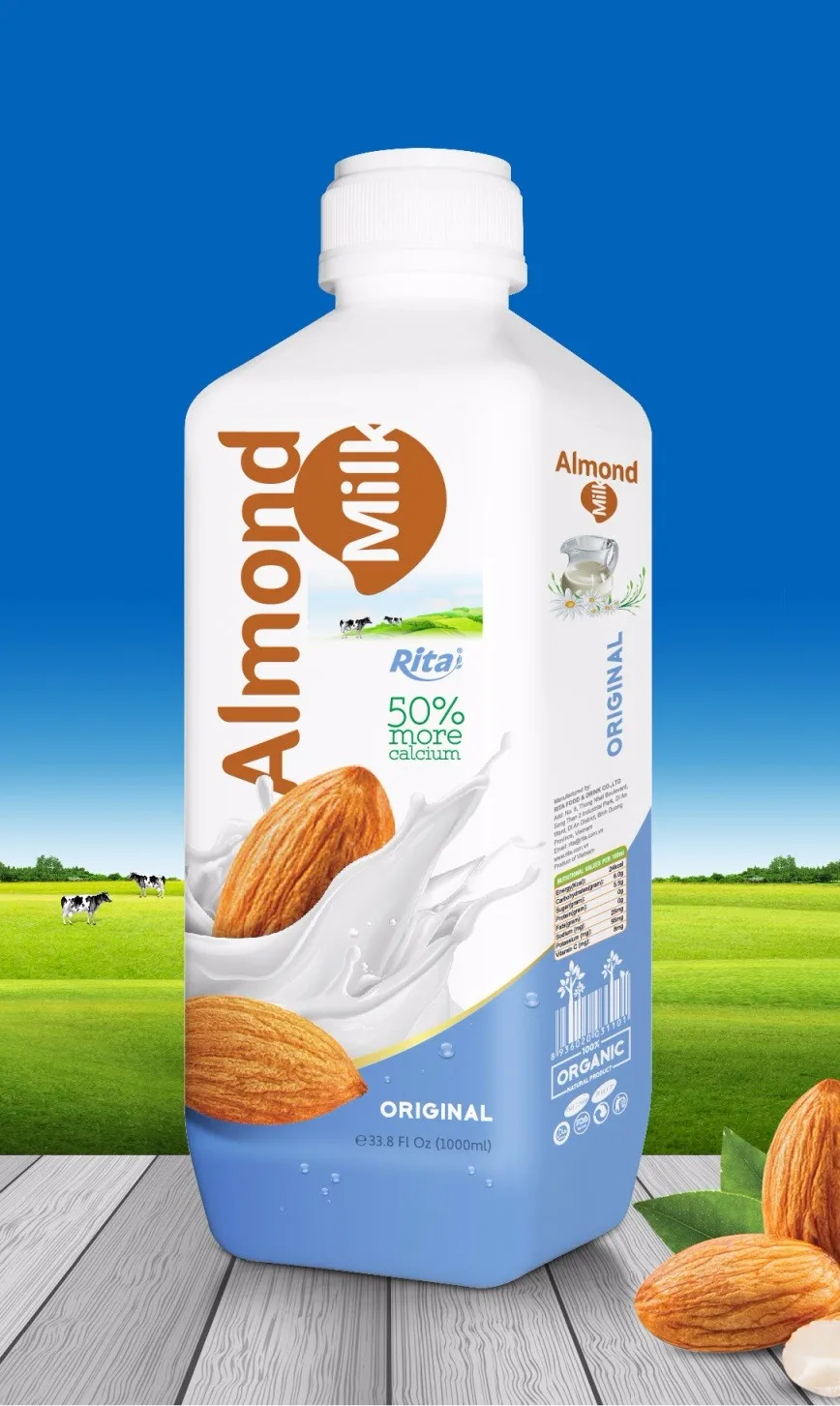 Dairy Milk Drink 1000ml Pp Bottle Almond Milk Drink Buy Almond Milk