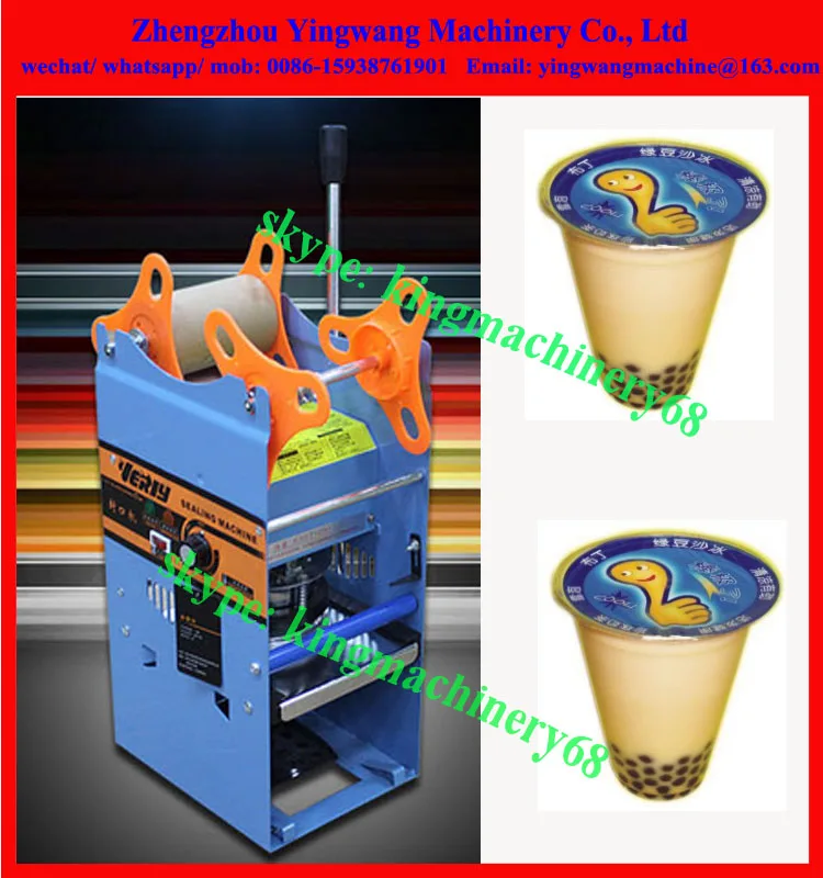 Soplar Apretar túnel Máquina De Sellado De Vasos De Plástico Pequeña De Gelatina De Leche - Buy  Etiqueta: Máquina De Sellado | Máquina De Sellado Product on Alibaba.com