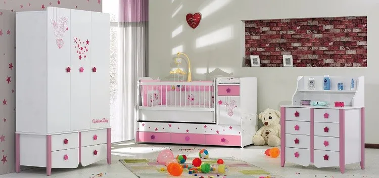 T 9336 Fairy Baby Room Cradle Wardrobe Dresser Buy Baby Room